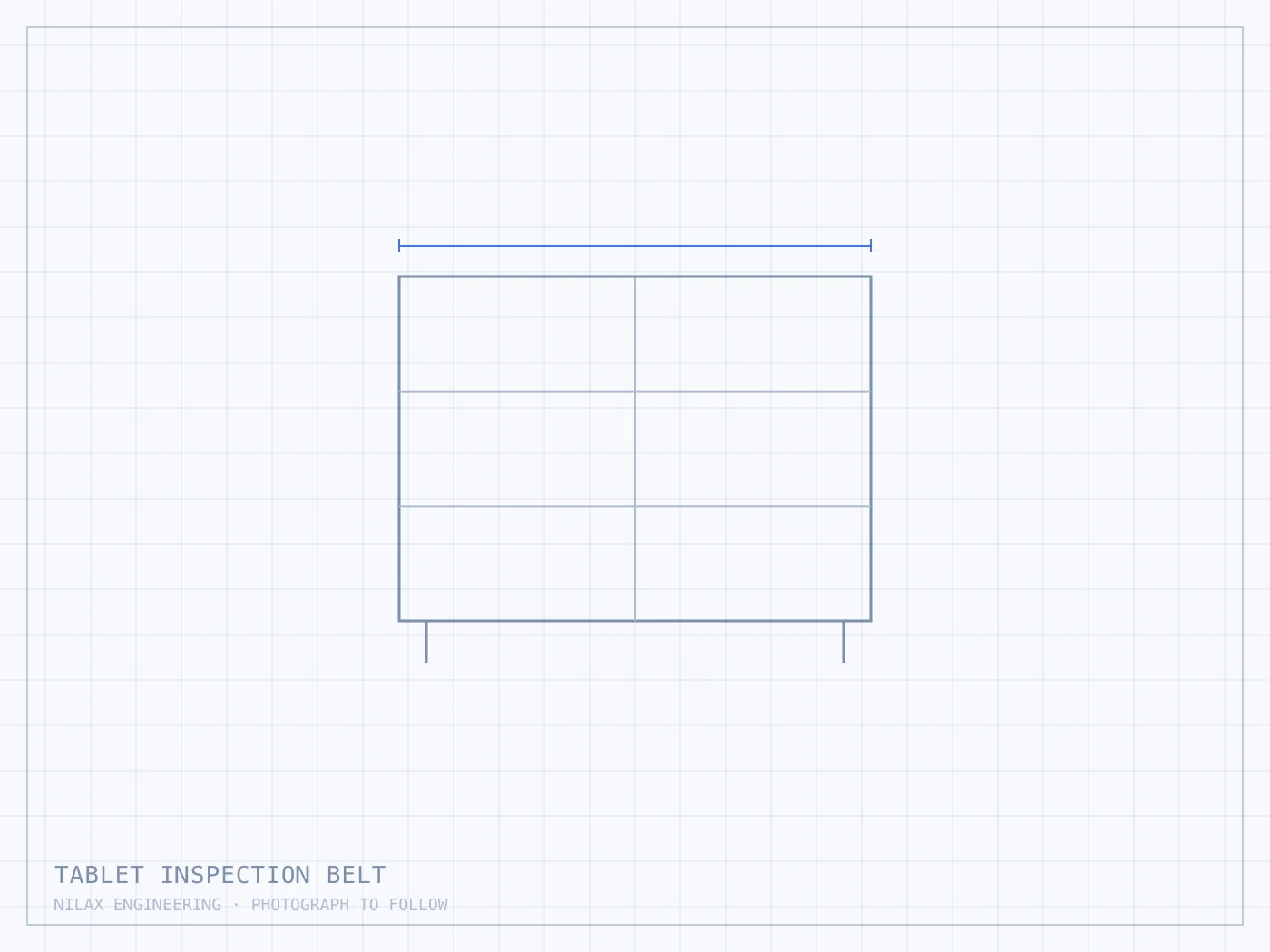 Tablet Inspection Belt